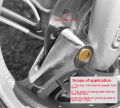 Universal Disc Brake Lock Rust Proof Durable Anti-Theft (Non Acid Proof) Copper Cylinder with 2 Keys. 