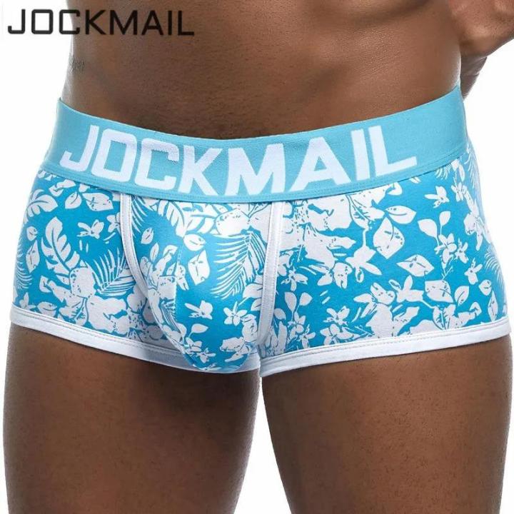 JOCKMAIL%20Male%20Panties%20Breathable%20Boxers%20Cotton%20Men%20Underwear%20U%20convex%20pouch%20Gay%20Underpants%20Printed%2017%20models%20boxershorts%20Wearhouse%20-%20Image%203