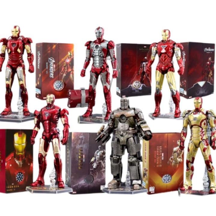 ZD Original Iron Man Marvel Legends Mk42 War Machine MK1 MK2 MK3 MK4 MK5 MK6 MK7 Spider Man Avengers Infinity War Action Figure