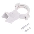 High Frequency Head Clamp TV Antenna Jig Bracket Clamp Household KU Plastic LNB Jig White Mounting Fixed Tuner Thickened J1C5.