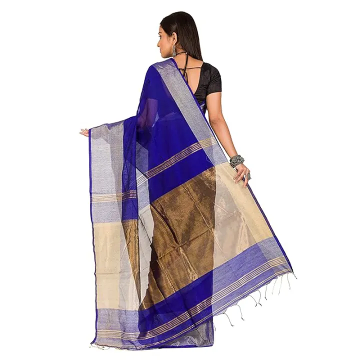 Half%20Silk%20Jamdani%20Saree%20Without%20Blouse%20Piece.%20-%20Image%208