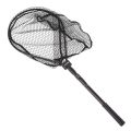 Lixada Portable Fly Fishing Triangle Brazil Net Foldable Lightweight Nylon Fishing Net Aluminum Alloy Frame Accessories. 