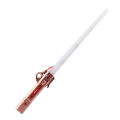 Laser sword flash light hand-cranked laser stick retractable children's light-emitting toy.