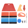 20 Pcs Car Vinyl Wrap Tool Kit, Wrap Squeegee Wallpaper Smoothing Tool for Car Wrapping and Install Wallpaper.