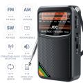 Pocket Radio Portable Mini Full Band Radio AM/FM/SW Radio,B. 