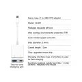 USB3.0 Android Type-C mobile To USB OTG Adapter U-Disk Mouse Keyboard Converter Type-C to Camera Adapter. 