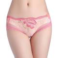 China Soft Comfortable Panty for Women Lace underwear, trousers, pants, with embroidery. 
