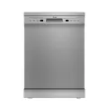 MIDEA 13 Place Setting Freestanding Dishwasher (WQP12-5201F, Silver,7 wash program, Child Lock, Extra Dry & Intensive 70 degree wash, A++ Energy Efficient. 