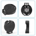 2 Pcs CR2450 Coin Cell Button Battery Socket Holder 2 Pins Black. 