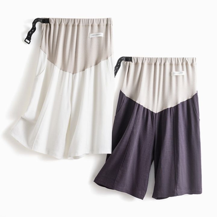Maternity%20Shorts%20Pants%20Summer%20Casual%20Pregnant%20Pregnant%20Women's%20Shorts%20Maternity%20Clothes%20for%20Pregnant%20Women%20Clothings%20Mother%20Kids%20-%20Image%207