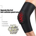【Alizeker Mall】Elbow Compression Sleeve Sports Arm Forearm Brace Support Honeycomb Pad Basketball Cycling Arm Sleeve. 