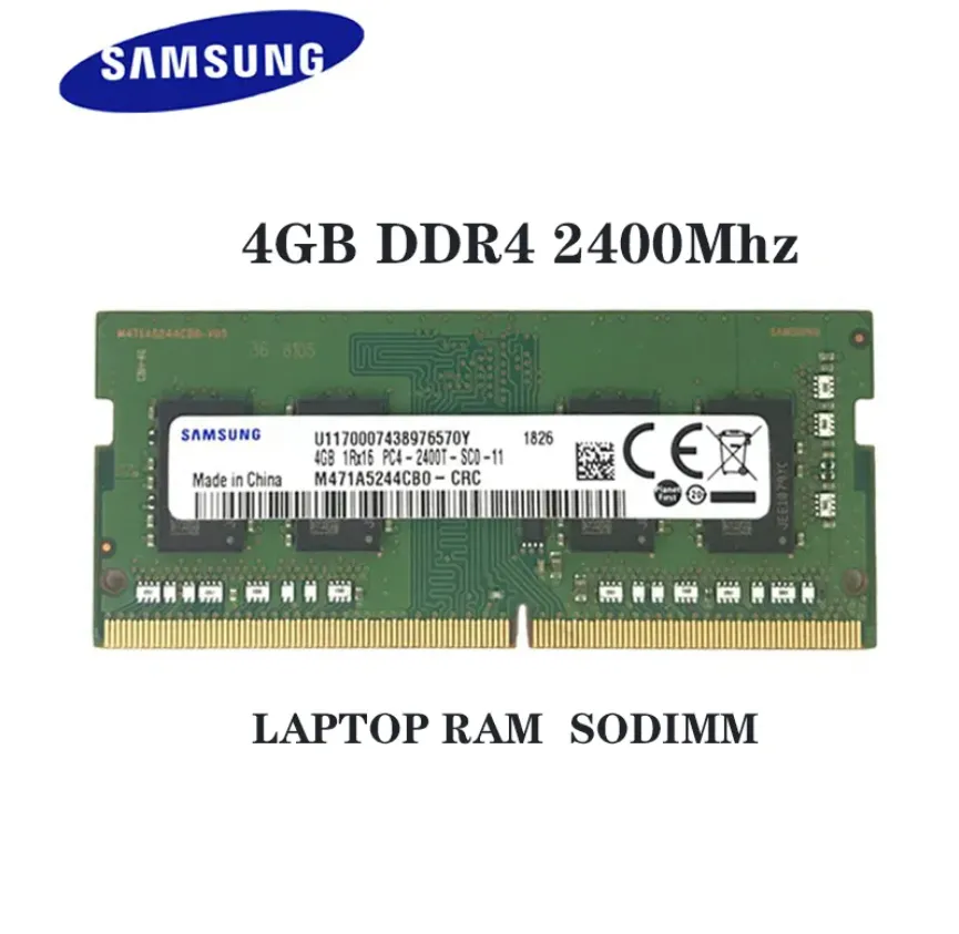 Ram Ddr 4gb Ddr4 2400mhz Laptop Ram Samsung Samsung M471B5173QH0