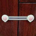 2 Pcs Baby Safety Lock Children Cabinet Drawer Door Fridge Blockers Lock For Kids Protection Cover Childproof Product.