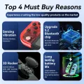 Gamepad (left/wake function multi-color game Ninte controller suitable for RGB wireless JOY-2 ndo Switch joystick supports 6-axis gyroscope to call right) gamepad. 