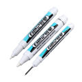 1/3Pcs White Marker Pens Oily Waterproof Permanent Paint Markers For Wood Rock Plastic Leather Glass Stone Metal Art Supplies. 