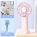 Simple Portable Mini Fan Handheld USB Rechargeable Electric Fan Desktop Air Cooling Fan Outdoor Travel Home Hand Fans.