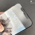 For Apple iPhone 12 Pro Max Full Screen Anti Fingerprint AG Matte Tempered Glass Screen Protector. 