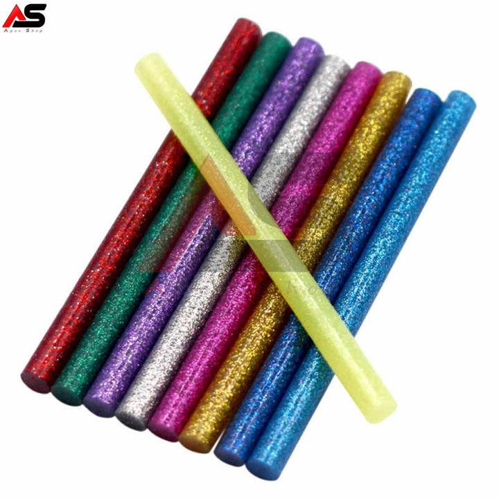 Colored Hot Melt Glue Sticks 6 Or 12 Pcs Pack Craft And Office Supply Adhesive