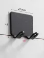 1pcs Razor Holder Men Shaving Shaver Razor Stand Shelf Shaving Razor Storage Rack Bathroom Hook Organizer.