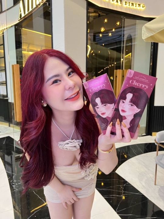 KOTA%20Cosmetics%20Dye%20Cream%20Hair%20Color%20Cream%20(CHERRY%20RED)%20Modern%20Style%20-%20Image%203