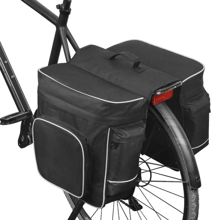 ROSWHEEL%20Cycling%202%20in%201%2030L%20Bicycle%20Black%20Rear%20Double%20Side%20Rack%20Bag%20Tail%20Seat%20Pannier%20Outdoor%20Cycling%20Saddle%20Storage%20-%20Image%207
