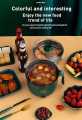 Multifunctional Non-stick Mini Rice Cooker Non-Coated Household Electric Cooker Electric Frying Pan. 