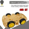 For Arduino UNO R3 Robot 4WD Cars RC Remote Control L98N Robotics Learning Kit Educational Stem Toys DIY enthusiasts. 