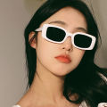 Europe and the United States small face sunglasses small box white square street shooting Korean wave new sunglasses.. 