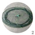 Foldable Drop Net Fishing Landing Prawn Bait Crab Shrimp Pier Harbour Pond Mesh for Vertical Shore Use. 