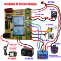 AC DC Line Changer Incubator Circuit | Incubator AC DC Change Over Switch | AC DC Line Switch | AC DC Changeover Circuit | AC DC Line Changer Relay | W1209 XH-M452 Controller AC DC Change Over Switch | AC Change to DC Converter.