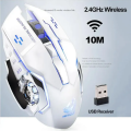 2.4GHz 2400DPI 6 Keys Wireless Optical Mouse USB Receiver Computer Mouse Notebook Game Mice for Gamer Home.