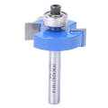 3/8 Inch Height T Type Rabbeting Router Bit 1/4 Shank Woodworking Milling Cutter.
