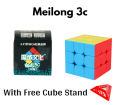 Meilong 3c Rubik's Cube Puzzle with free stand Moyu meilong 3c 3d puzzle best budget cube.