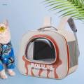 Cat Cats Bag, when Going Out, Travel Bag, Unique Breathable with Shoulder Strap red. 