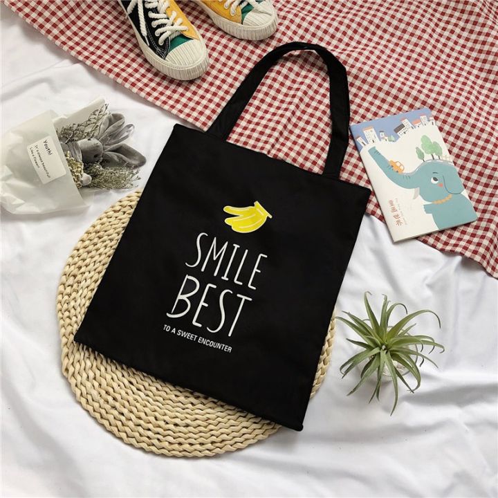 【Aesth Diary Store】(New) student tote bag canvas tuition School cute school bag black cloth cheap tutorial handbag tuition bag canvas bag