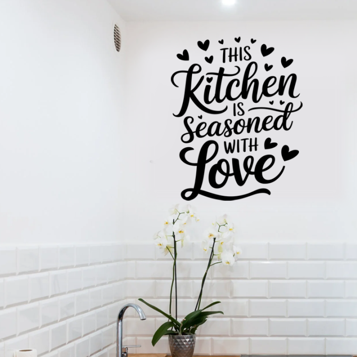 This%20Kitchen%20Is%20Seasoned%20With%20Love%20Wall%20Sticker%20For%20Kitchen%20Dining%20Space%20Restaurant%20Quotes%20Wall%20Sticker%20-%20Image%204