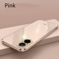 Tokifu For Realme C67 4G Deluxe Fashion 6D Electroplate Border Shiny Phone Back Cover Soft Silicone Case.