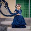 Fashionable Party Dress for 2-12 Year-Old Girls - Wajiha Dress - Comfortable and Stylish.