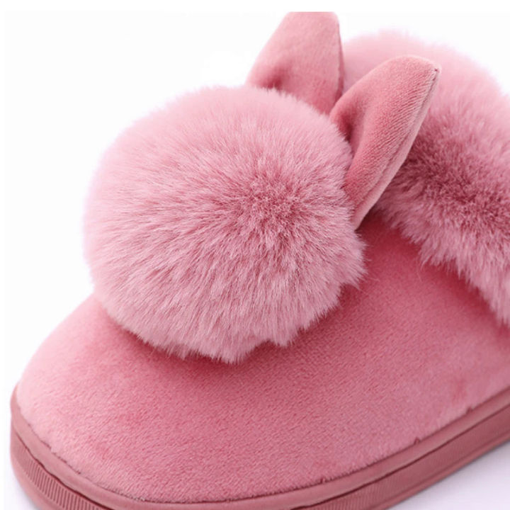 Women%20Winter%20Home%20Slippers%20Non-Slip%20Soft%20Warm%20House%20Shoes%20Ladies%20Indoor%20Bedroom%20Slipper%20Couples%20Cartoon%20Cute%20Rabbit%20Floor%20Slides%20-%20Image%203
