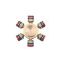 Multi Color Metal Fidget Spinner. 