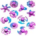Hand Fidget Toys Colorful Fidget Spinner Gradient Color Fingertip Gyro Anti-Anxiety Kids Adult Anti Stress Relief Party Games. 
