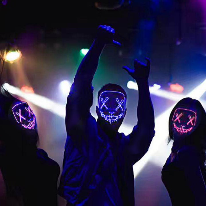 Cosplay%20Halloween%20Purge%20Mask%20Glowing%20Neon%20Led%20Mask%20Masque%20Masquerade%20Party%20Masks%20Flashing%20In%20The%20Dark%20Costume%20Accessories%20-%20Image%204