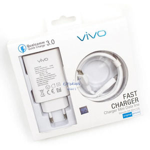 Vivo Type-C Charger - Fast Charging Casan Qualcomm 3.0-coloar white