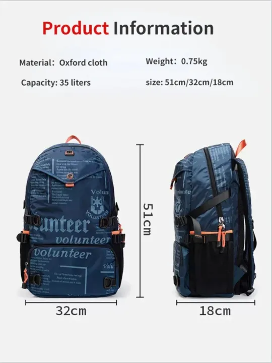 Volunteer%20Backpacks%20for%20Men%202023%20Letter%20Printed%20Fashion%20Commuter%20Light%20Weight%20Versatile%20Oxford%20Cloth%20Shoulders%20Bag%201518-03A%20-%20Image%203