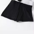 2023 Girls' Autumn and Winter Red Tweed Plaid Hip Skirt Korean Children's Foreign Skirt Girl High Waisted Short Skirt.