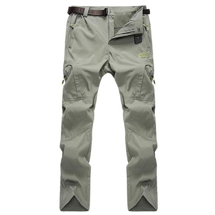 Men's Summer Casual Cargo Pants Men Wid Stretchable Tracksuit Trousers Man Hiking Trekking Sports Pants Mens Clothes AM381