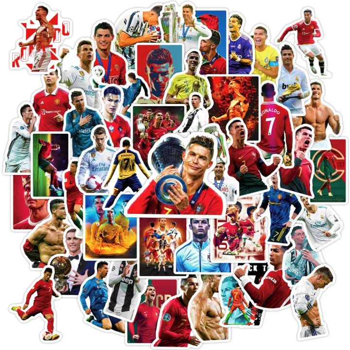 50Pcs%20Set%20Cristiano%20Ronaldo%20Pattern%20Stickers%20PVC%20Luggage%20Laptop%20Guitar%20Decals%20Collection%20Gift%20Wall%20Decoration%20-%20Image%207