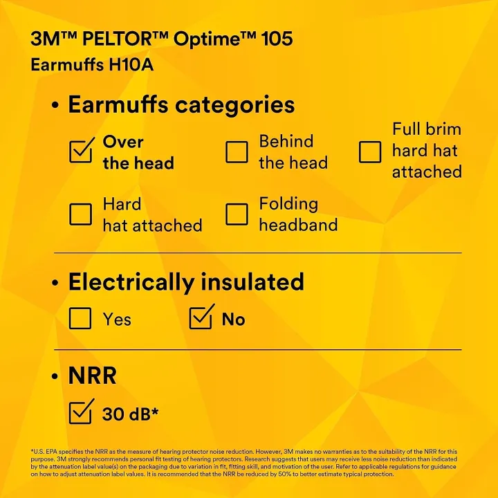 3M%20H10A%20Peltor%20Optime%20105%20Over%20the%20Head%20Earmuff,%20Ear%20Protectors,%20Hearing%20Protection,%20NRR%2030%20dB%20-%20Image%207