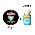 45gm Large Black Shoe & Boot Polish With Shoe Cream Combo Set. 