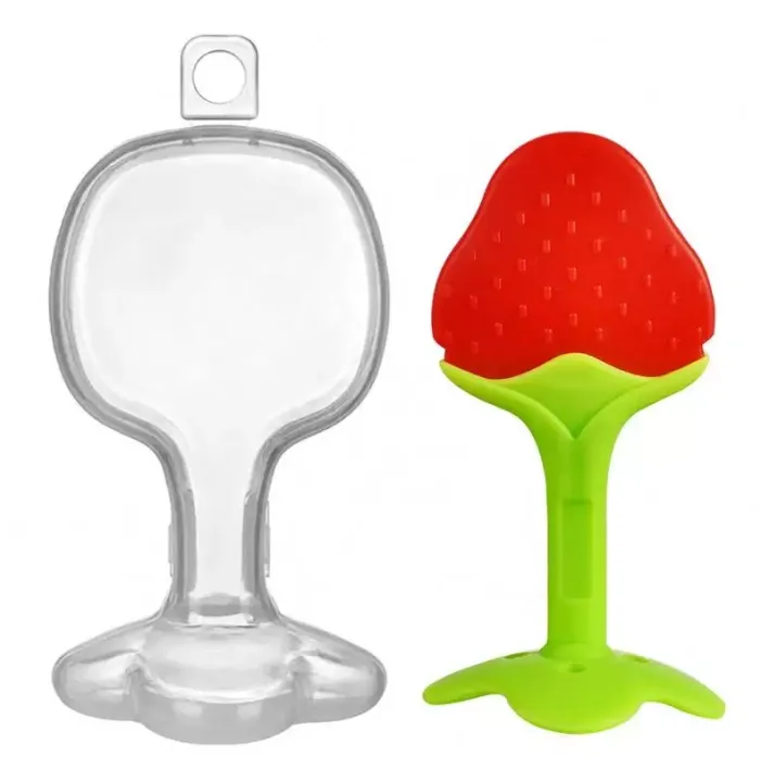 1%20Pc%20BPA%20Free%20Soft%20Silicone%20Teether%20Baby%20Teether%20Silicone%20Baby%20Teether%20-%20Infant%20Chew%20Tooth%20Toys%20Newborn%20Dental%20Care%20Safety%20Silicone%20Fruit%20Teether%20with%20Storage%20Case%20for%20Baby%20-%20Image%2010